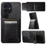 For Samsung Galaxy S26 plus S26 Ultra Detachable Magnetic Wallet Leather Oil Wax Pattern Card Holder 2 in 1 Case