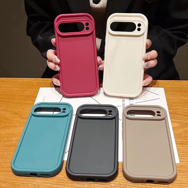 Solid Color Soft Phone Case for Google Pixel 10 9 8 7 Pro 9A 8A 7A Pixel 10 9 Pro XL Cover for Pixel 7 8 9 Pro Protector Cases