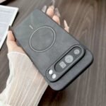 Retro Busienss Sheepskin Smooth-Touch Magnetic Slim Case for Google Pixel 10A 10 Proxl 9 8 7 Pro TPU Frame Shockproof Slim Cover