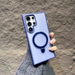 20PCS Matte Hard Magnetic Charging Case for Samsung S26 S22 S23 S24 S25 plus Ultra FE Magsafe Plastic Case with Kickstand