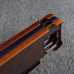 Luxury Genuine Leather Shockproof Case for Oneplus 15 13 13R 13S 13T 12 12R 11 11R 10R 10T Pro Retro Business Phone Cover Coque