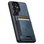 For Samsung Galaxy S26 plus S26 Ultra Detachable Magnetic Wallet Leather Oil Wax Pattern Card Holder 2 in 1 Case