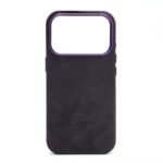 Luxury Fiber Leather Shockproof Case for Iphone 17 Pro Max 16 15 14 plus 13 12 for Magsafe Magnetic Wireless Charging Back Cover