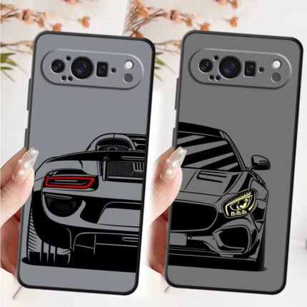 Phone Case for Google Pixel 8A 7A 10 9 Pro XL 6A 9A 6 7 8 Pro Soft Shell Jdm Sport Car