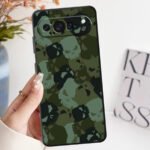 Camouflage Pattern Soft Shell Case for Google Pixel 8A 6A 7A 6 7 8 Pro 9A 10 9 Pro XL