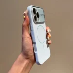 Liquid Silicone Magnetic Case for iPhone 17 Pro Max | Clear Logo Window with AI Shortcut Button & MagSafe Compatibility - Image 8