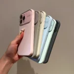 Liquid Silicone Magnetic Case for iPhone 17 Pro Max | Clear Logo Window with AI Shortcut Button & MagSafe Compatibility