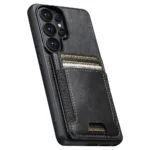 2-in-1 Detachable Magnetic Wallet Case for Samsung Galaxy S26 Ultra | Premium Oil Wax Leather Cover with Removable Magnetic Card Holder - Image 10