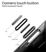 For Iphone 17 Pro Max/17 Pro Magnetic Compatible Case with Physical Camera Control Button Heat Dissipation Translucent