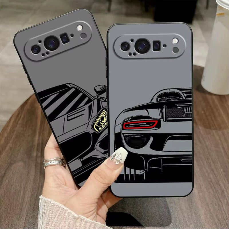 Phone Case for Google Pixel 8A 7A 10 9 Pro XL 6A 9A 6 7 8 Pro Soft Shell Jdm Sport Car