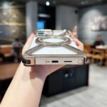 For Samsung Galaxy S26 Ultra Skeleton Bumper Case Titanium Military Grade Drop Tested 360 Rotating Kickstand Ring Quick Charge