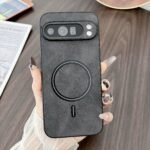 Retro Busienss Sheepskin Smooth-Touch Magnetic Slim Case for Google Pixel 10A 10 Proxl 9 8 7 Pro TPU Frame Shockproof Slim Cover