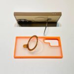 20PCS Matte Hard Magnetic Charging Case for Samsung S26 S22 S23 S24 S25 plus Ultra FE Magsafe Plastic Case with Kickstand